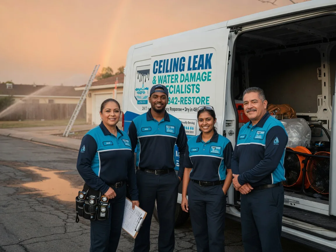 Ceiling Leak Cleanup company in Davidson, OK